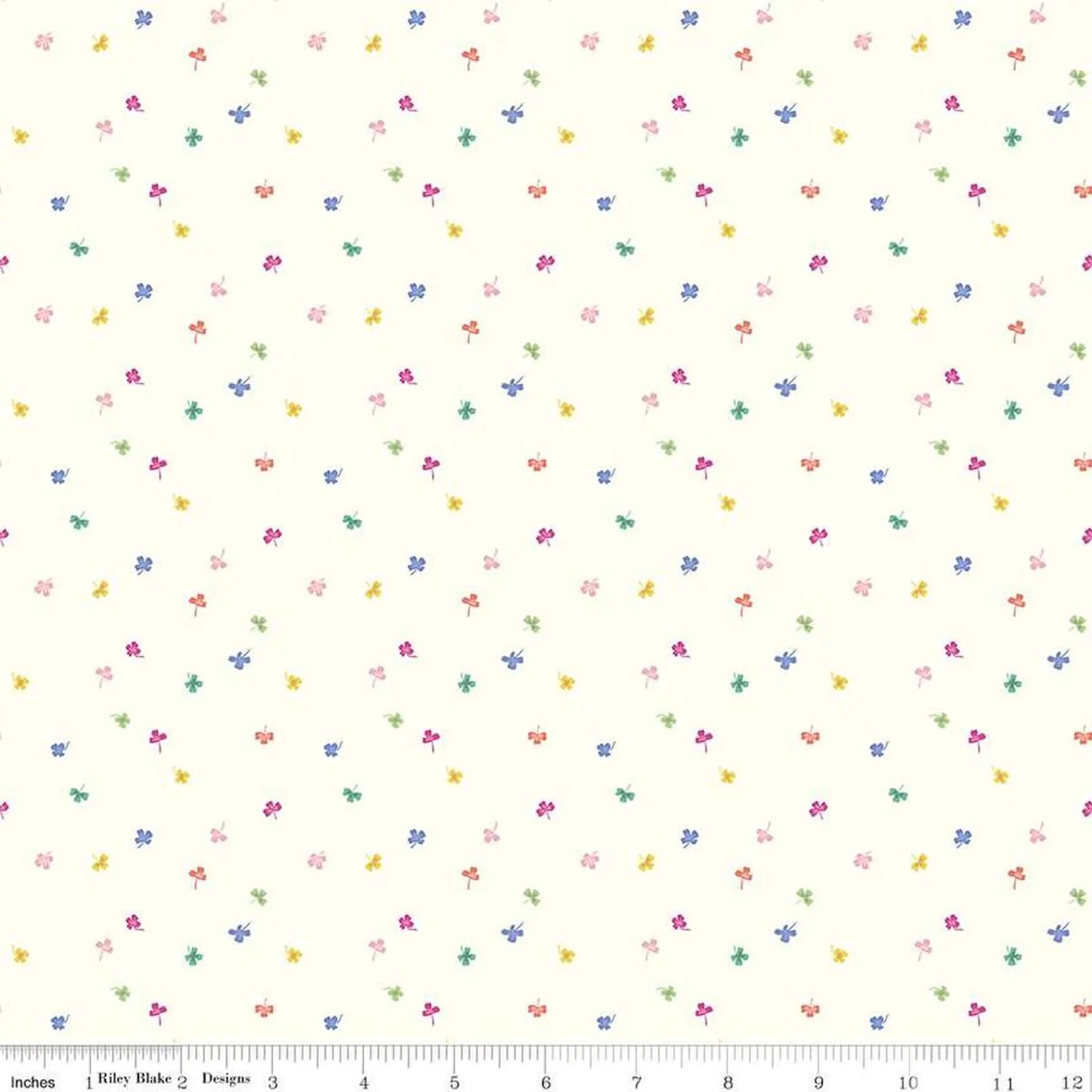 Riley Blake / Chloe / Rachel Erickson / Clovers on Cream