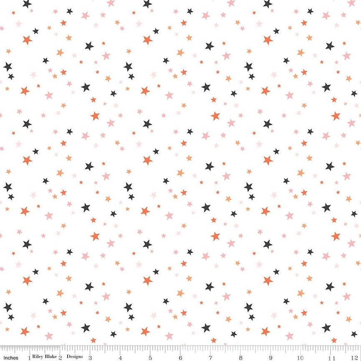 Riley Blake / Hey Pumpkin / Stars on White / My Mind's Eye