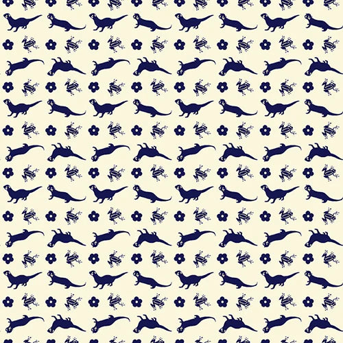 Otter Stripe - Navy