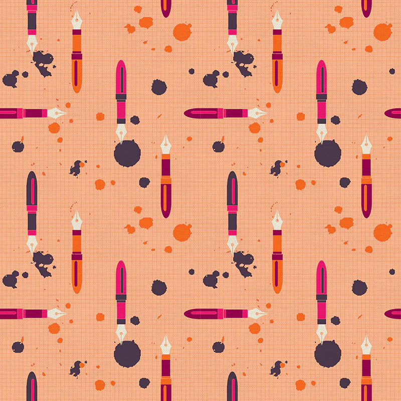 Fountain Pen - Orange
