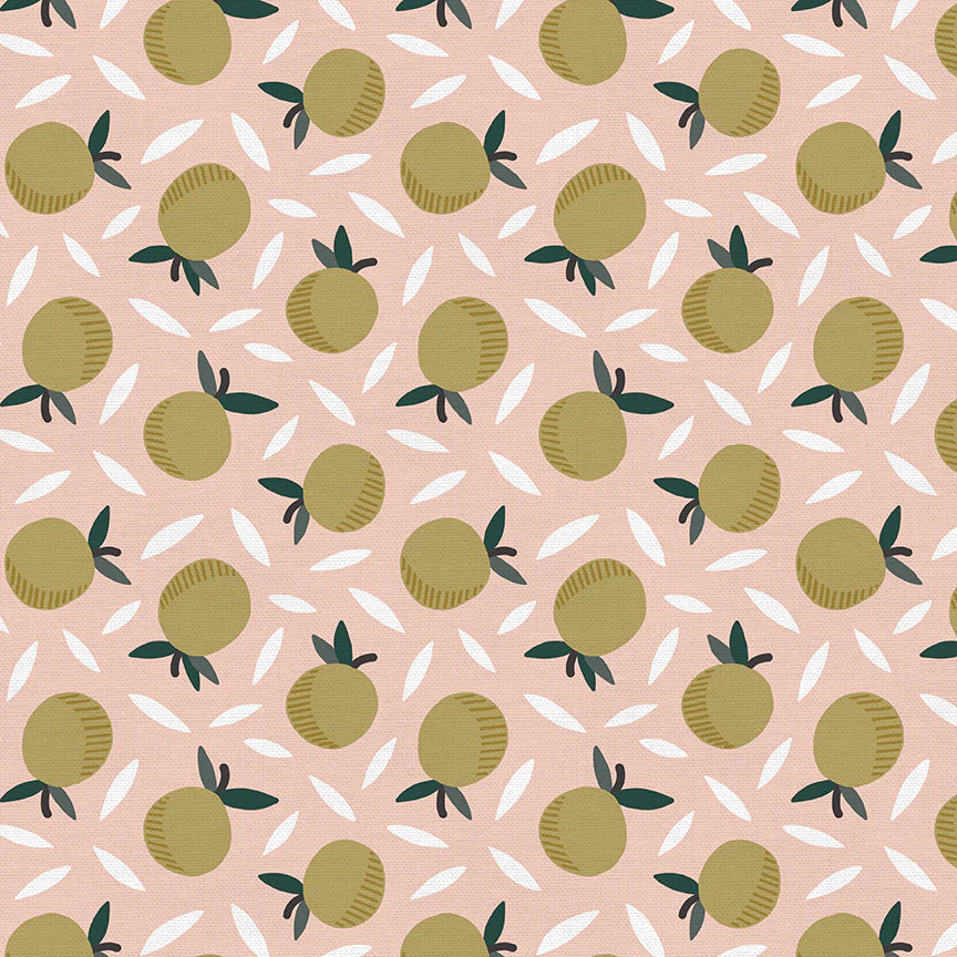 Oranges - Peach - PBS Fabric