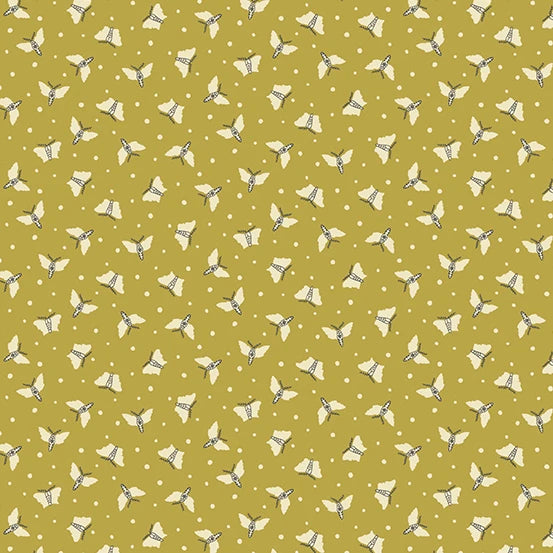 Frond by Andover Fabrics Butterfly Yellow