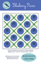 Blueberry Picnic Quilt Pattern