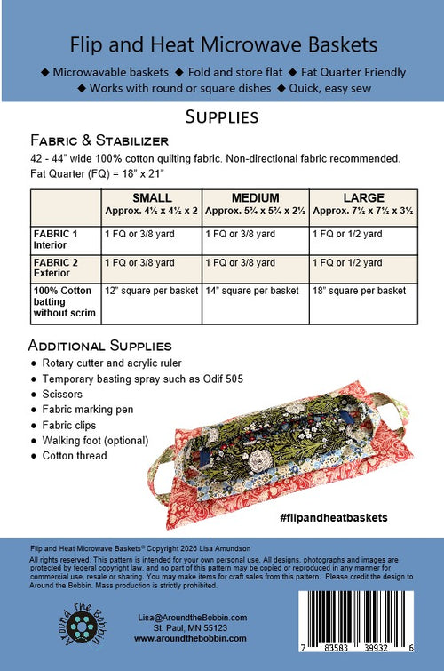 Flip and Heat Microwave Baskets