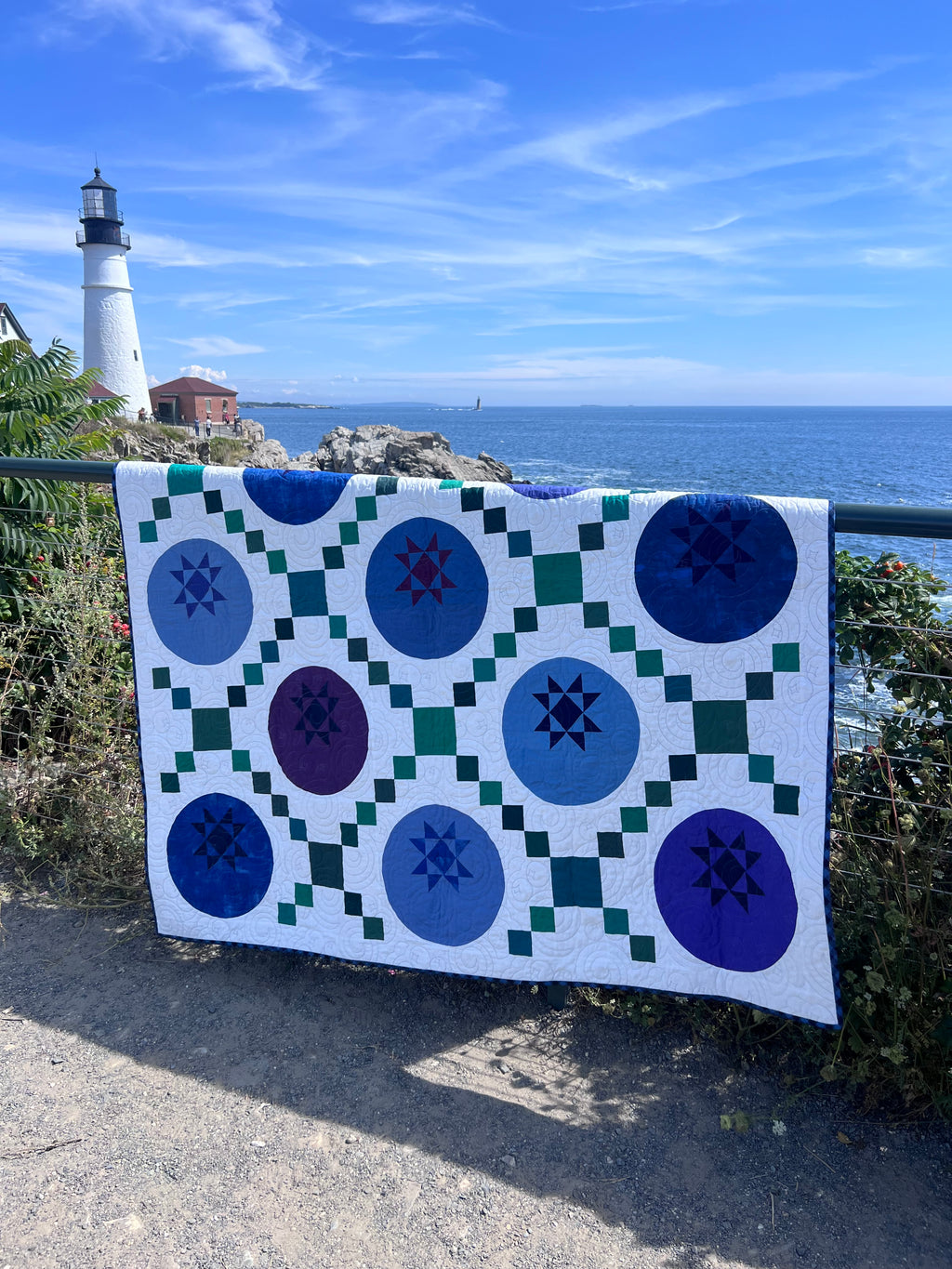 Blueberry Picnic Quilt Pattern