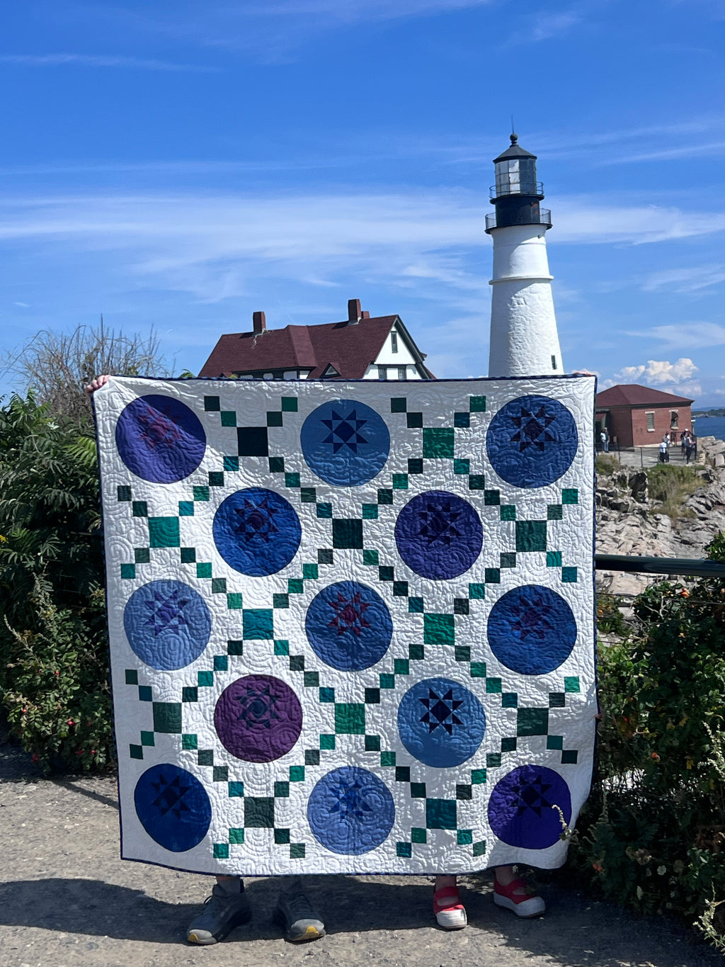 Blueberry Picnic Quilt Pattern