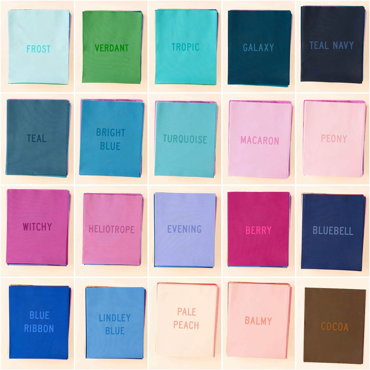 PRE ORDER: Ruby Star Solids - BUNDLE
