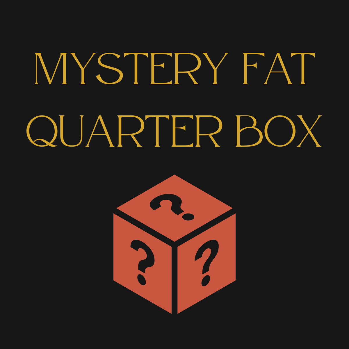Stash Rescue Mystery Box | 15 Fat Quarters