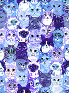 PRE ORDER: Ruby Star Society - Oops! All Cats - Hundred of Cats - Blue