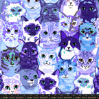 PRE ORDER: Ruby Star Society - Oops! All Cats - Hundred of Cats - Blue