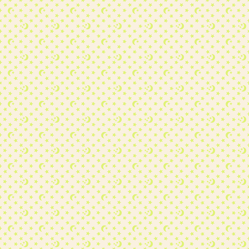 PRE ORDER: Ruby Star Society - Boo Valley - Moon Stars - Neon Yellow