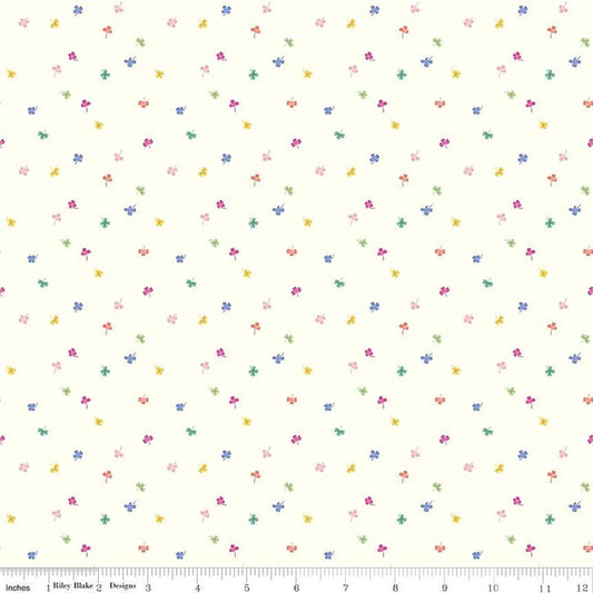 Riley Blake / Chloe / Rachel Erickson / Clovers on Cream